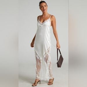 Lioness Hideaway Satin Slip Dress
